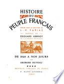 Histoire du peuple français: De 1848 à nos jours, par G. Duveau