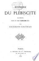 Histoire du plébiscite