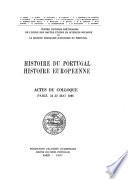 Histoire du Portugal, histoire européenne