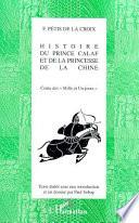 Histoire du prince Calaf et de la princesse de la Chine