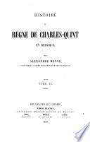 Histoire du règne de Charles-Quint en Belgique