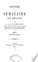 Histoire du Séminaire de Bruges