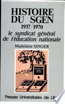 Histoire du SGEN