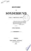 Histoire du Sonderbund par J. Crétineau-Joly