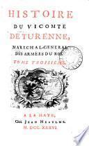 Histoire du vicomte de Turenne [signed de Ramsay].