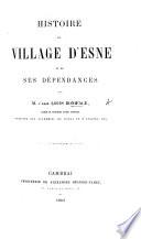 Histoire du village d'Esne et de ses dépendances