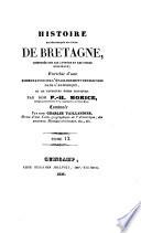 Histoire ecclésiastique et civile de Bretagne, composée sur les auteurs et les titres originaux