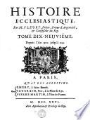 HISTOIRE ECCLESIASTIQUE.