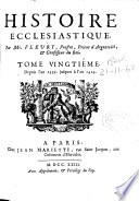 Histoire ecclesiastique
