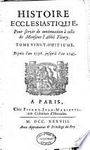Histoire ecclésiastique