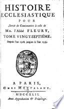 Histoire Ecclesiastique