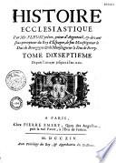 Histoire ecclésiastique, par M. Fleury,... Tome I [-XX]