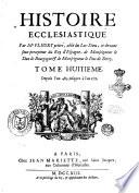 Histoire ecclesiastique. Par mr Fleury, prêtre, ... Tome premier [-vingtieme]