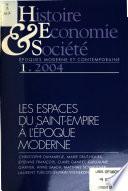 Histoire, économie et société