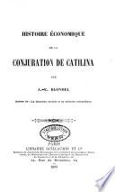 Histoire économique de la conjuration de Catilina