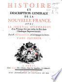 Histoire et description générale de la Nouvelle France