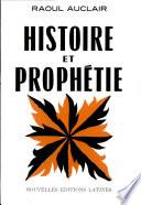 Histoire et prophétie