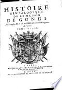 Histoire Genealogique de la maison de Gondi