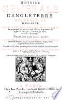 Histoire generale d'Angleterre