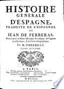 Histoire Générale D'Espagne
