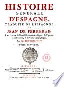 Histoire generale d ́Espagne, traduite de l ́espagnol enrichie de notes ...