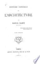 Histoire générale de l'architecture