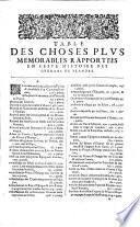 Histoire generale de la guerre de Flandre. Diuisee en deux parties. Contenant toutes les choses memorables aduenuës en icelle depuis l'an 1559. jusques à present. Par Gabriel Chappuys, ..