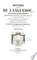 Histoire générale de Languedoc