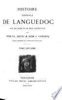 Histoire générale de Languedoc