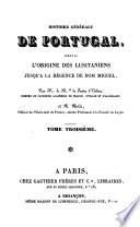 Histoire générale de Portugal