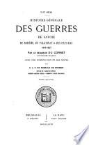 Histoire générale des guerres de Savoie, de Bohême, du Palatinat & de Pays-Bas