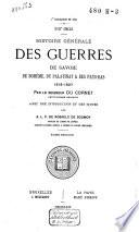 Histoire générale des guerres de Savoie, de Bohême, du Palatinat & des Pays-Bas, 1616-1627