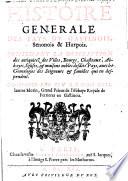 Histoire generale des pays du Gastinois, Senonois et Hurpois (etc.)