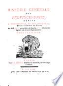 Histoire générale des Provinces-Unies