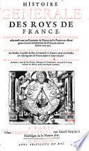 Histoire générale des roys de France