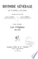 Histoire générale du IVe siècle à nos jours