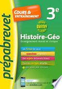 Histoire-géographie EMC 3e Nouveau brevet