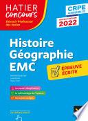 Histoire-Géographie-EMC- CRPE 2022 - Epreuve écrite d'admissibilité