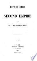 Histoire intime du second empire