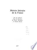 Histoire littéraire de la France