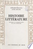 Histoire, littérature