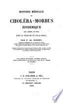 Histoire médicale du Choléra-Morbus épidemique qui a regné en 1854 dans la ville de Gy (Haute-Saône)