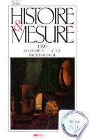 Histoire & mesure