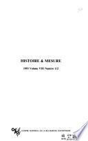 Histoire & mesure