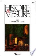 Histoire & mesure