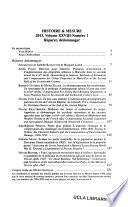 Histoire & mesure
