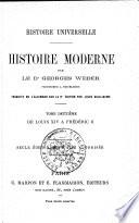 Histoire moderne