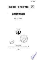 Histoire municipale de Grenoble