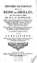 Histoire naturelle de la reine des abeilles