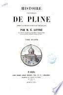 Histoire naturelle de Pline avec la traduction en français par M. É. Littré
